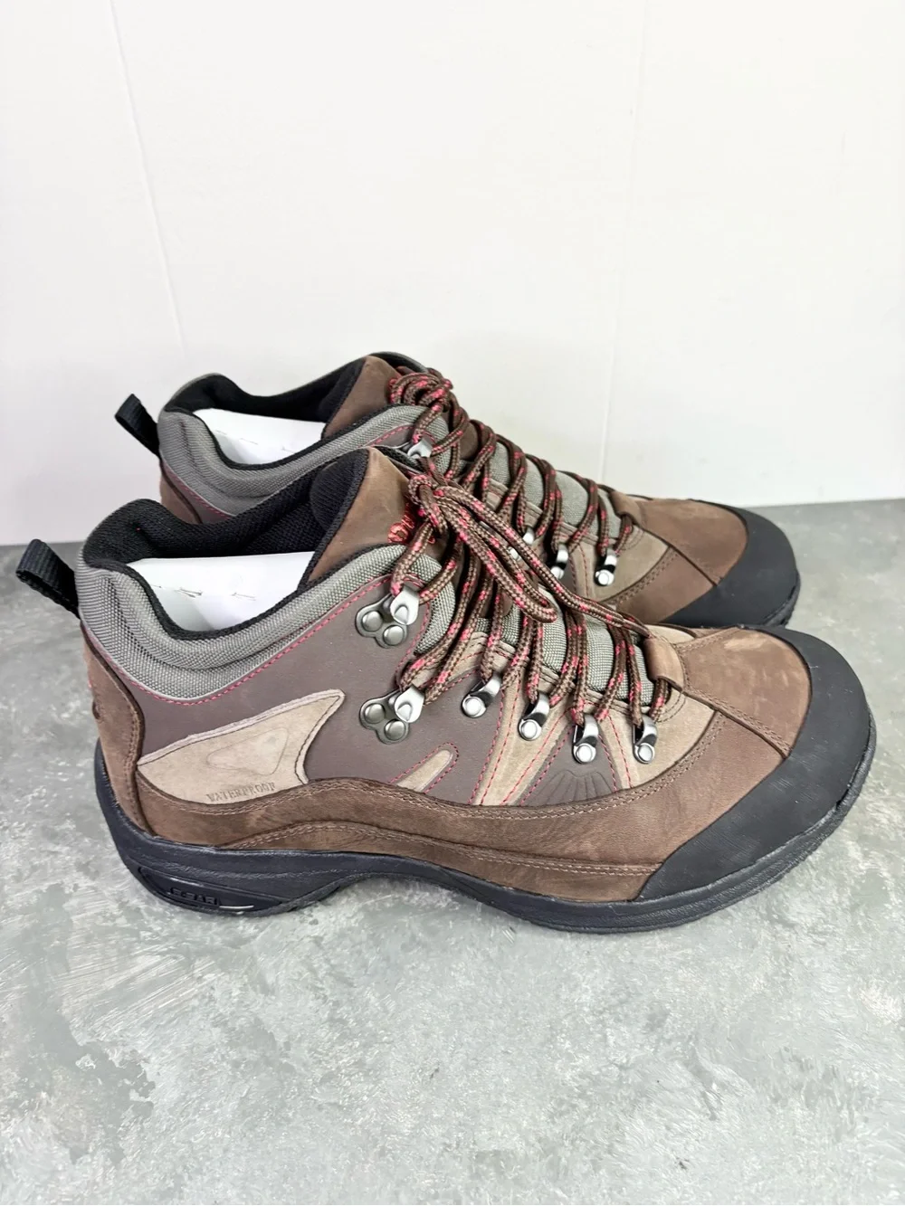 Dunham brown cloud waterproof boots hiking outdoors work black size 9.5 men’s